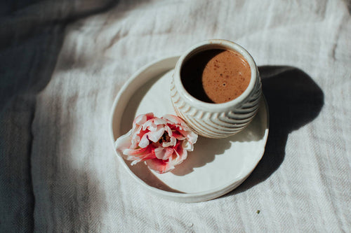 Aunt Flo's Fortified Hot Chocolate.