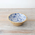 Floral Enamel + Wooden Bowl.