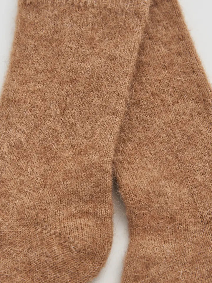Ultra Soft Alpaca Bed Socks.