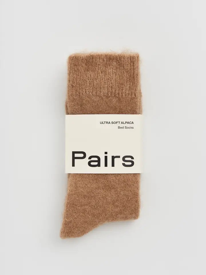 Ultra Soft Alpaca Bed Socks.