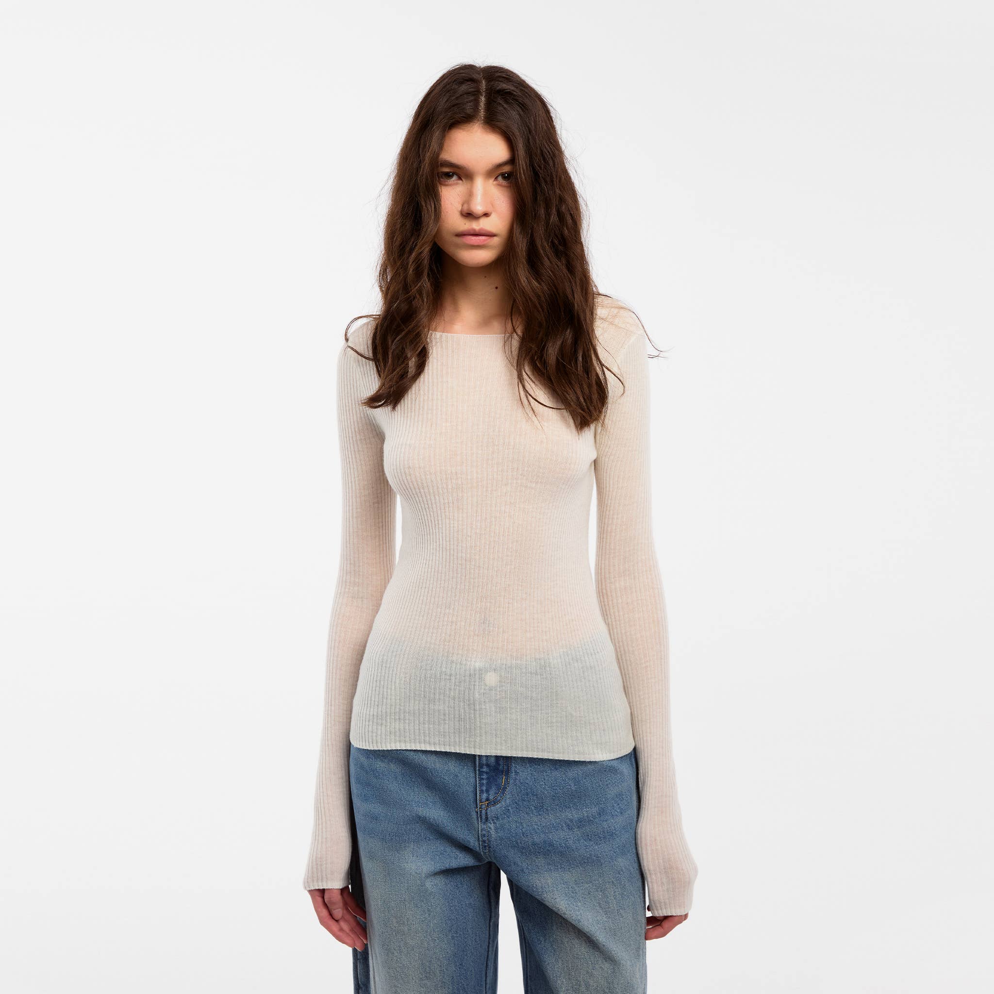 Aura Wool Top ♡ By CUBIC.