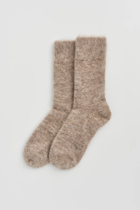 Ultra Soft Alpaca Bed Socks.